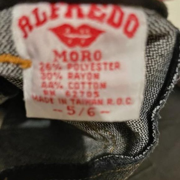 Vintage ALFREDO MORO Denim Jean - Picture 3 of 4